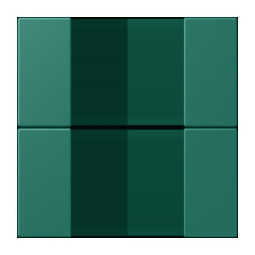 Jung - Abdeckung/Bedienelement für Installationsschalterprogramme Tastensatz 2fach LC 502 TSA 216 vert anglais