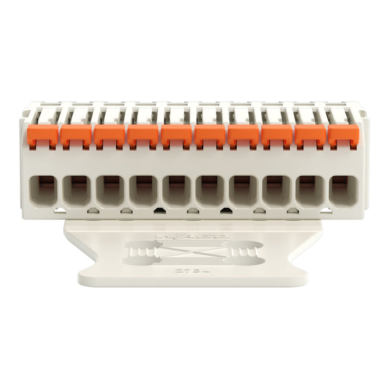 WAGO - Kabelsteckverbinder für Leiterplattensteckverbinder 1-Leiter-Federleiste 27341110327000300000 PushinCAGECLAMP,lgr − 50 Stück