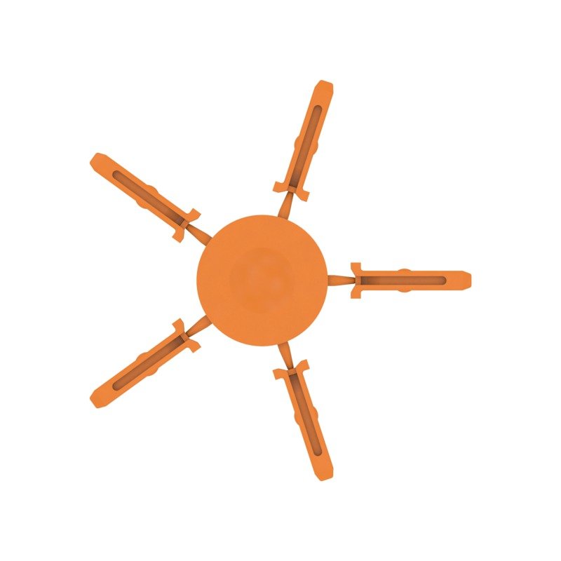 Weidmüller - Zubehör/Ersatzteile für Klemmen Kodierelement APGCE Wemid, orange − 50 Stück