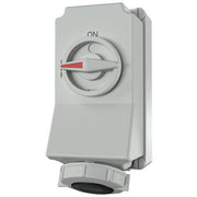 Mennekes - CEE-Steckdose abschaltbar, abgesichert (IEC 60309) Wanddose DUO 51410 32A7p7H500V, IP67