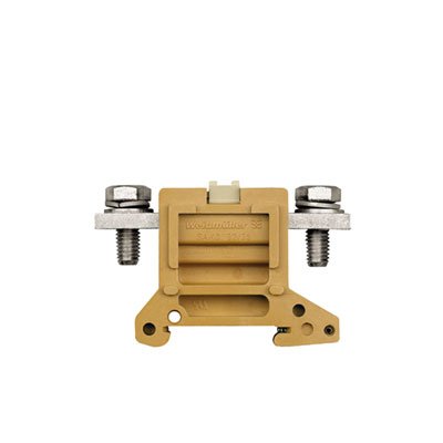 Weidmüller - Durchgangs-Reihenklemme Bolzenklemme SAKG 32/35 II/GW − 10 Stück