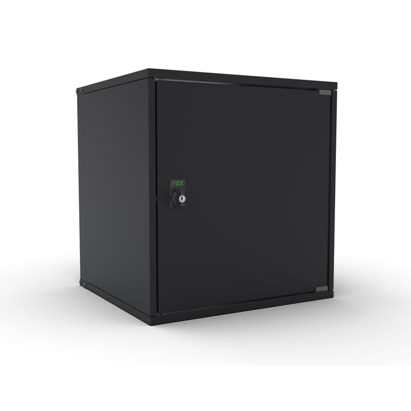 Enoc - Netzwerkgehäuse 19" Basic Wandschrank W3 12-5-P-S 12HE, 500mm Tief, sw