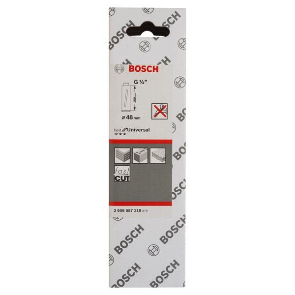 Bosch - Bohrkrone PRO Trockenbohrkrone, 48 x 2608587318 150 mm, G 1/2 Zoll