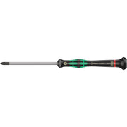 Wera - Kreuzschlitz-Schraubendreher Elektron. Schraubendreher 118024 Kreuz, PH 1x80mm