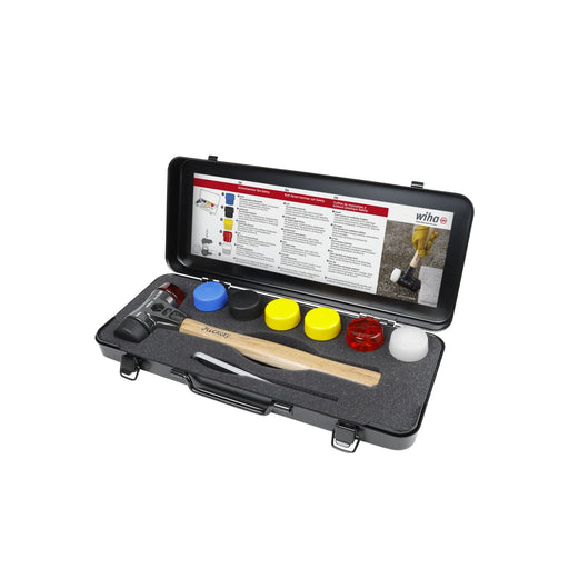 Wiha - Werkzeugset Schonhammer-Set 832B801 8-tlg. in Box − 1 Stück by Wiha
