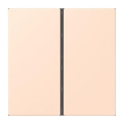 Jung - Abdeckung/Bedienelement für Installationsschalterprogramme Tastensatz 2fach LC 402 TSA 228 rose pale