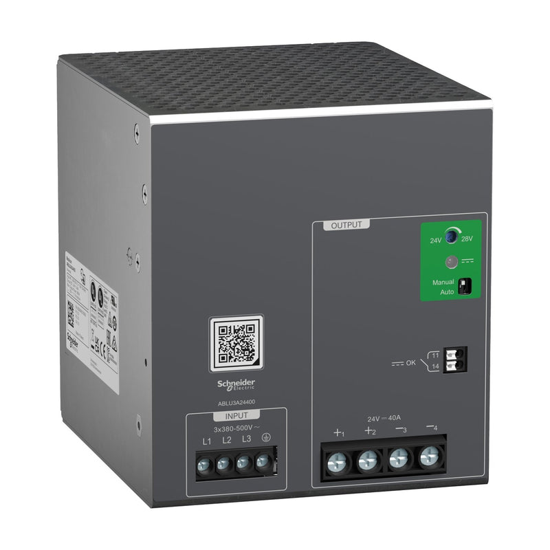 Schneider Electric - Gleichstromversorgung Spannungsversorgung ABLU3A24400 380-500VAC 40A 960W − 1 Stück