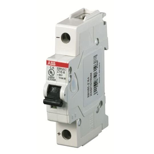 ABB Stotz S&J - Leitungsschutzschalter Sicherungsautomat S201UDC-Z15 14 kA, 15 A, 1P