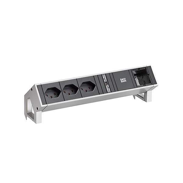 Bachmann - Mehrfachsteckdose Steckdosenleiste 902.408 3xCH T13