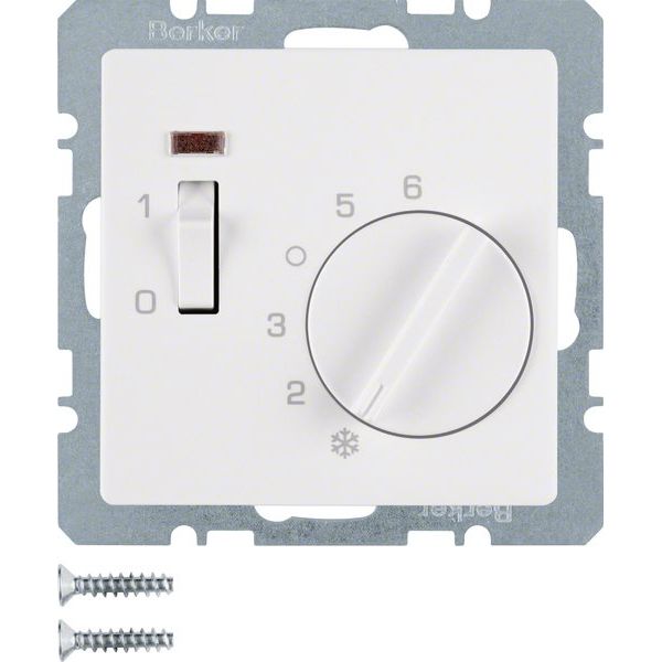 Berker - Raumthermostat Raumtemperaturregler 20316089 mit Öffner