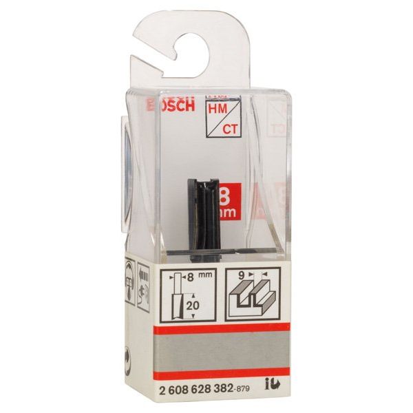 Bosch - Fräser PRO Nutfräser, 2608628382 zweischneidig 9 x L