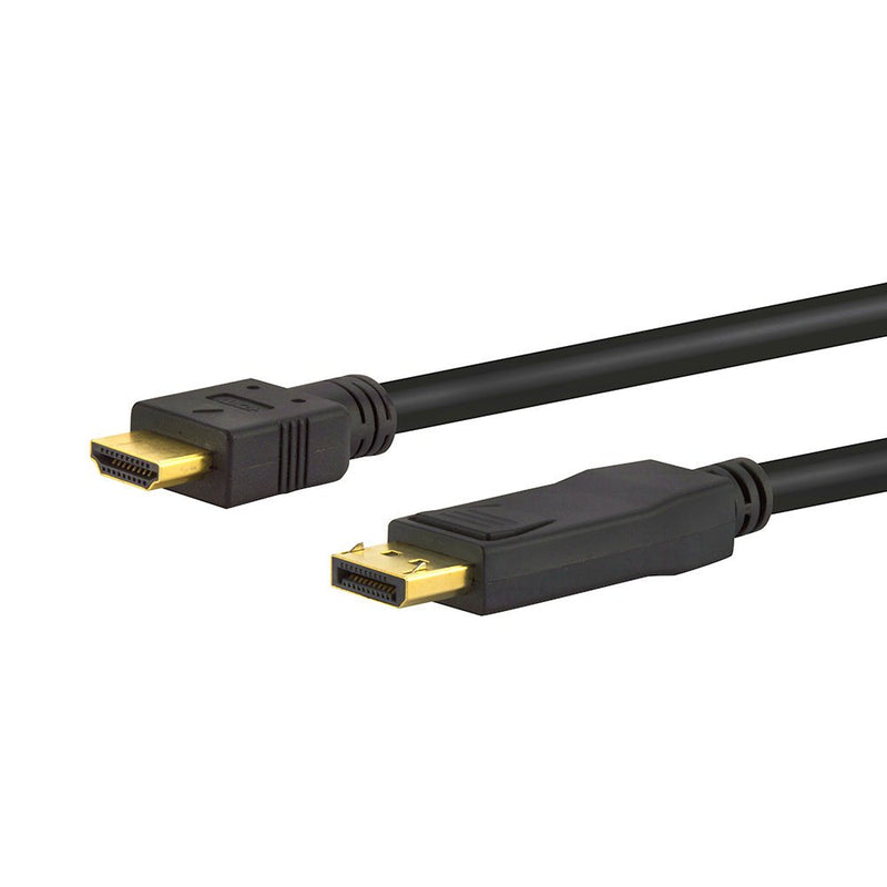 E+P Elektrik - Konfektioniertes A/V-Kabel HDMI-Display-Portkabel DP 34 LOSE 2m,4K bei 60Hz