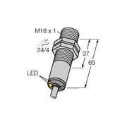 Turck - Lichttaster mit Hintergrundausblendung Opto Sensor M18SN6FF25 Lichttaster − 1 Stück
