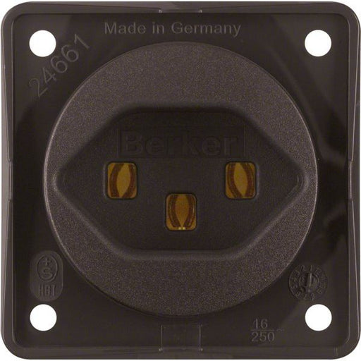 Berker - Steckdose br/matt 962592501 Schweiz Typ23