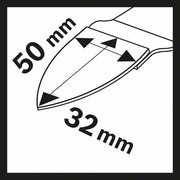 Bosch - Blatt für Oszillierer Schleiffinger Starlo 2609256D51 AVZ 32 RT10,B: 32mm