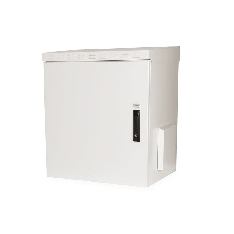 DIGITUS - Netzwerk-/Serverschrank Wandgehäuse außen DN-19 12U-I-OD 600x450mm(BxT)IP55