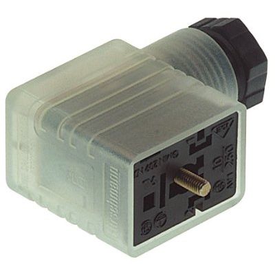 Hirschmann ICON - Rundsteckverbinder, feldkonfektionierbar (Industriesteckverbinder) Leitungsdose GMNL209NJ-LED230YEsw − 50 Stück