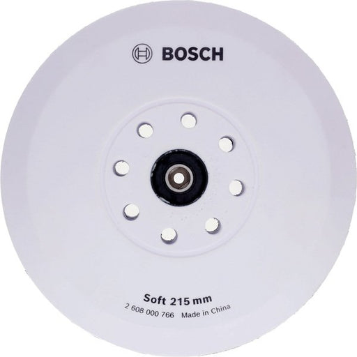 Bosch - Stützteller für Schleifwerkzeug Stützteller-Set, 2608000766 mittelhart, 215 mm