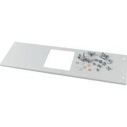 Eaton - Abdeckung/Blende/Beschriftungsleiste (Schaltschrank) Frontblende +Einbausatz XMN341006C NZM3 horizontal grau