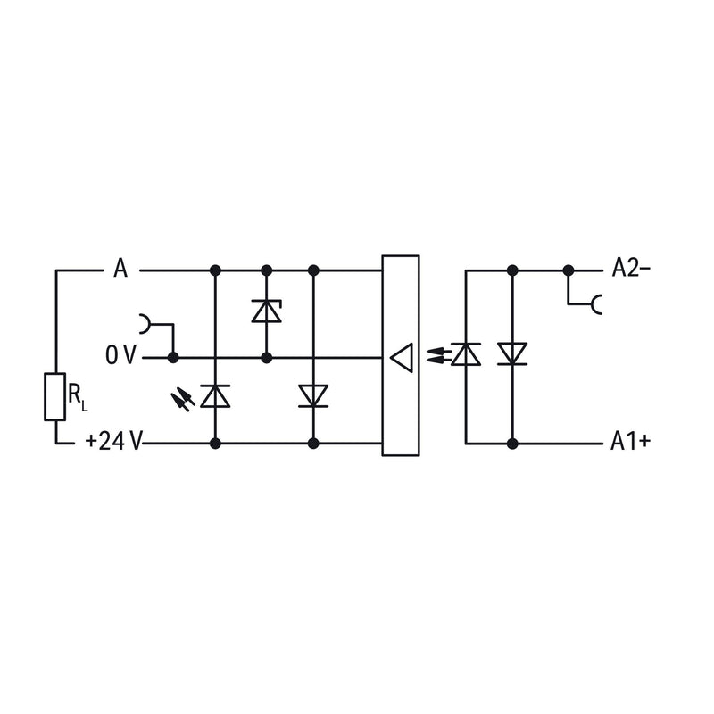 WAGO - Optokoppler Optokopplermodul 859-702 DC 5 V