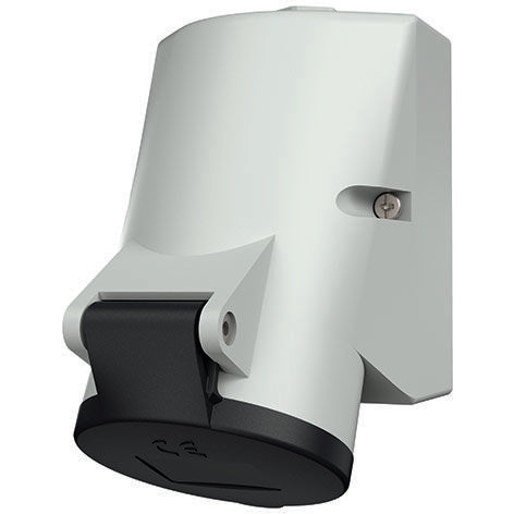 Mennekes - CEE-Steckdose (IEC 60309) Wanddose TwinContact 1725 16A,4p,7h,500V,IP44 − 1 Stück