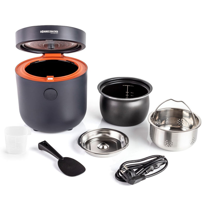 Rommelsbacher - Küchenmaschine mit Kochfunktion Reiskocher Multi RISA MRK 500 gr 500W, 2l, touch − 2 Stück
