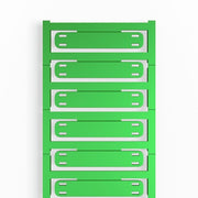 Weidmüller - Kabelmarkierungssystem Leitermarkierer SFX11/60MCNEUTRAL GN 60x11mm,grün − 60 Stück