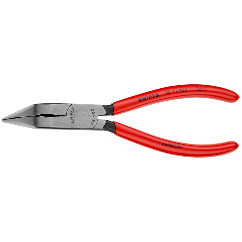 Knipex - Telefonzange Mechanikerzange 38 71 200 schwarz, 200mm