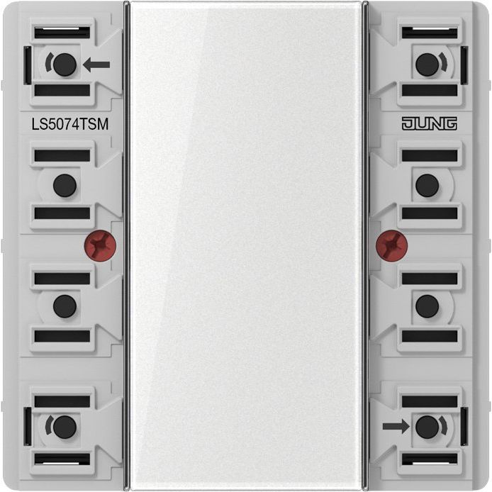 Jung - Bussystem-Tastsensor KNX Tastsensor-Modul LS 5074 TSM Standard, 4fach