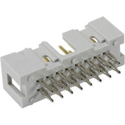 Harting - Leiterplattensteckverbinder Messerleiste 1A 09185646329 Einpressanschluss − 50 Stück