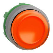 Schneider Electric - Frontelement für Drucktaster Leuchtdrucktaster ZB5AW153C0 or, 22mm, in grau