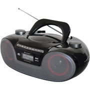 Soundmaster - Lautsprecher DAB+Boombox SCD8300SW sw CD/MP3,USB,Kassette