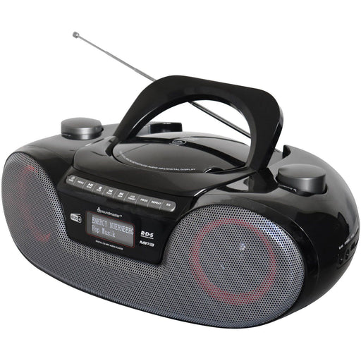 Soundmaster - Lautsprecher DAB+Boombox SCD8300SW sw CD/MP3,USB,Kassette
