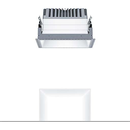 Zumtobel Group - Downlight/Strahler/Flutlicht LED-Einbauleuchte P-INF Q #60818297 4000K