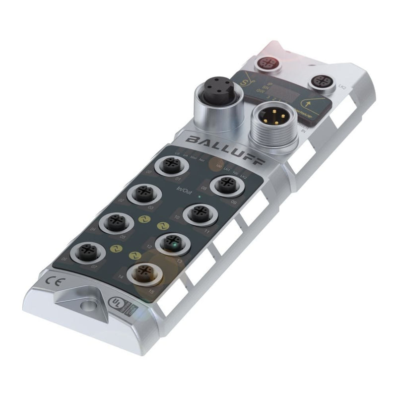 Balluff - Feldbus, Dez. Peripherie - Digitales Ein-/Ausgangs-Modul Aktiver Verteiler BNI EIP-502-105-Z015