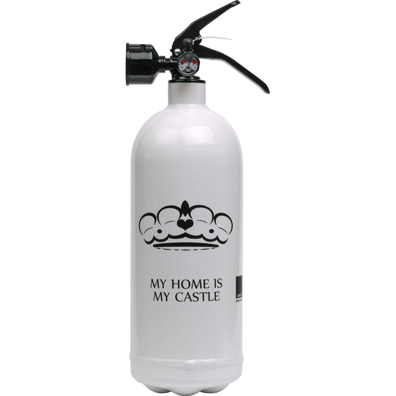Refisa - Feuerlöscher Designlöscher F2JM5 shiny white My Home Is My Castle