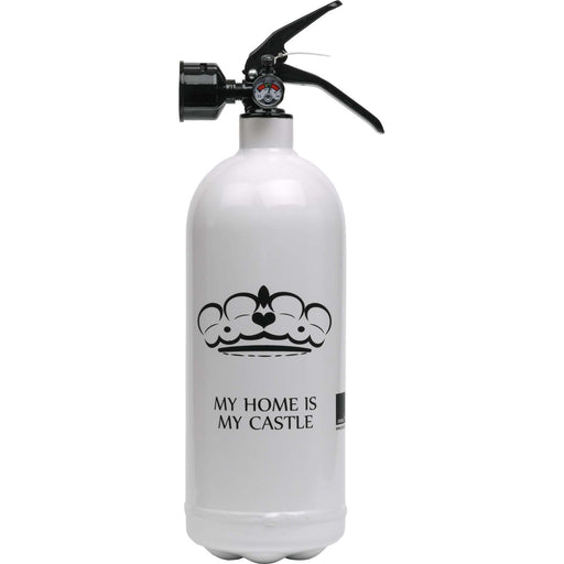 Refisa - Feuerlöscher Designlöscher F2JM5 shiny white My Home Is My Castle
