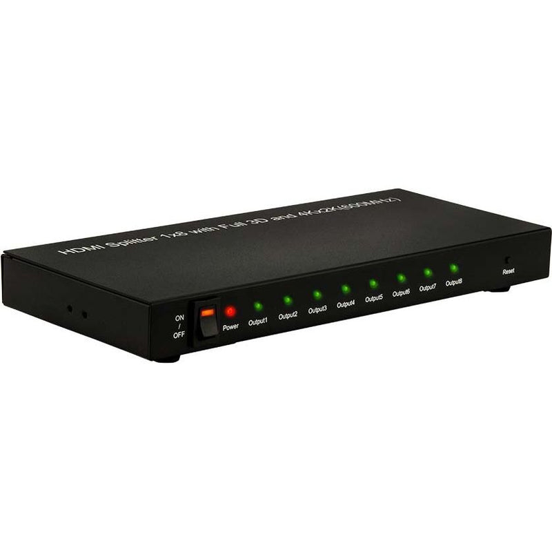 E+P Elektrik - Zubehör/Ersatzteile für Fernseher HDMI-Verteiler UHD 18 8-fach