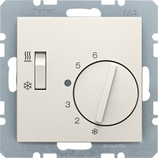 Berker - Raumthermostat Raumtemperaturregler 20298982 S.x/B.x, ws. gl
