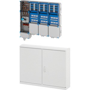 Hensel - Verteilerschrank für Energieversorgung Ladeverteiler Mi EV 11kW 18110 f.18 Ladep. a 11kW