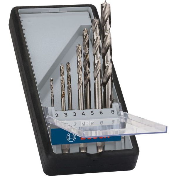 Bosch - Bohrer-Set PRO Wood HSS 2607019923 Holzspiralbohrer