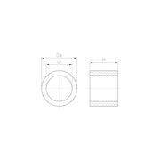 Jacob - Dichtring, flach Dichtring WJ-DM 12-1V 6X8,2X6,5 − 100 Stück