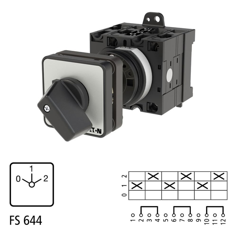 Eaton - Lastschalter Umschalter T3 32A T3-3-8451/Z Zwischenbau