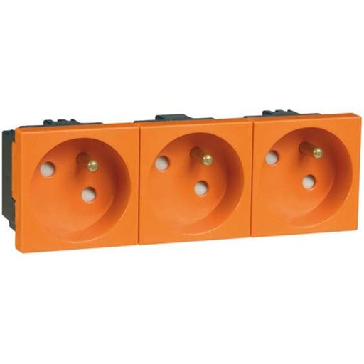 Peha - Schalter-/Steckdosenkombination Steckdose 3f B 6273.33 EMS SI WI