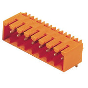 Weidmüller - Leiterplattensteckverbinder LP Verbinder Raster 3.5 SL3.5/8/90G3.2SN OR − 50 Stück