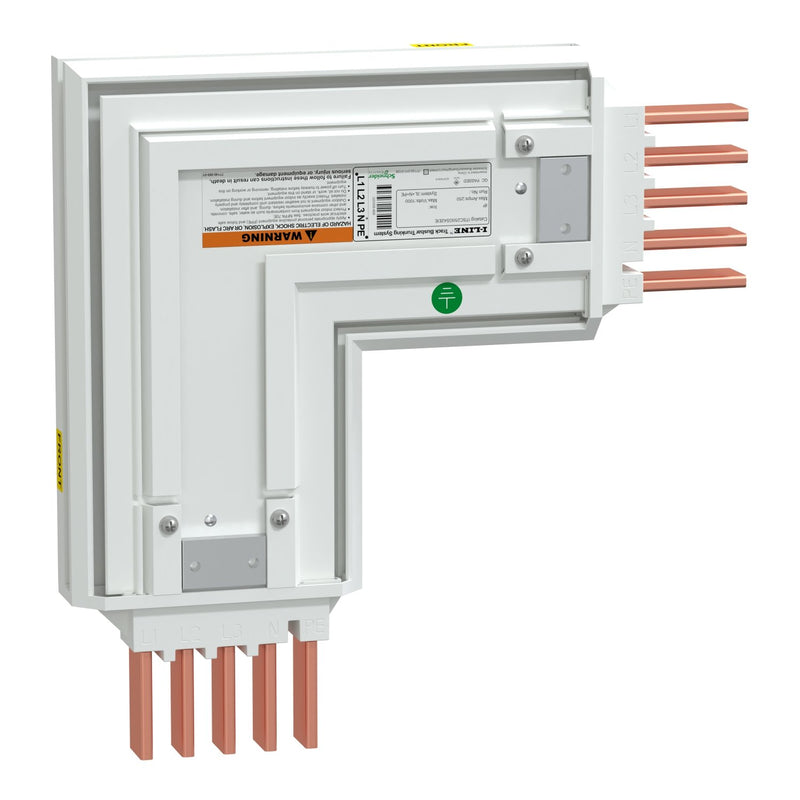 Schneider Electric - Richtungsänderung für Schienenverteiler Winkel 250A CU 3LNPER IP42 ITSC250GS42EIE