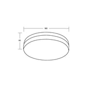 Brumberg Leuchten - Decken-/Wandleuchte Anbauleuchte 3x E27 57103150