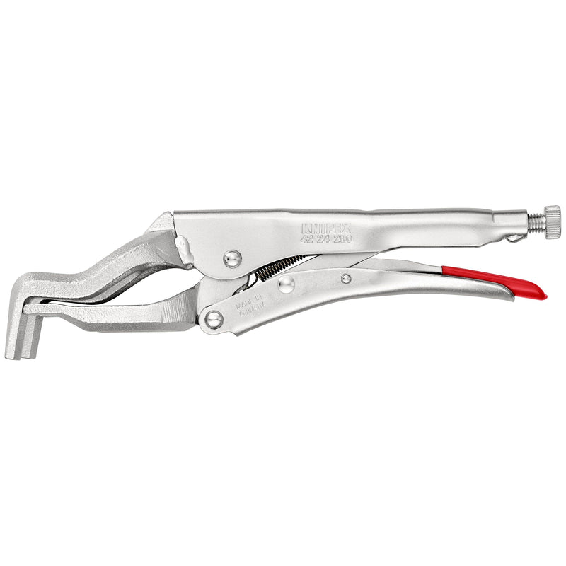 Knipex - Gripzange Schweiß-Gripzange 42 24 280 vernickelt, 280mm