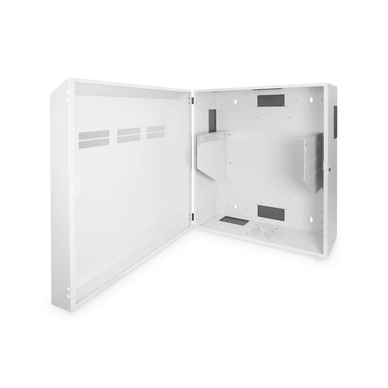 DIGITUS - Netzwerk-/Serverschrank Wandgehäuse Slim DN-19 WM-V6U-SL 6HE,RAL 7035