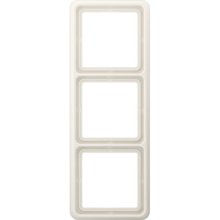 Jung - Abdeckrahmen Rahmen 3-fach ws CD 583 WU W waage/senkrecht